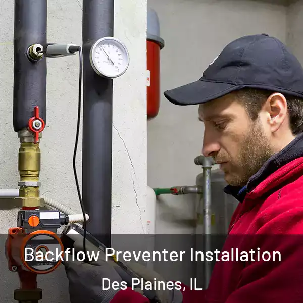  Backflow Preventer Installation Des Plaines, IL