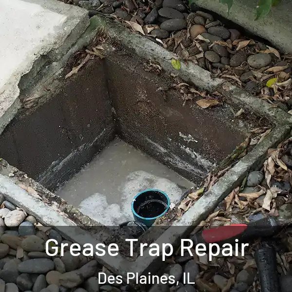  Grease Trap Repair Des Plaines, IL