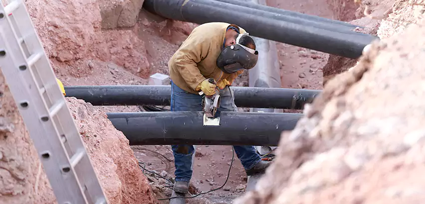 Cast Iron Sewer Pipe Replacement in Des Plaines