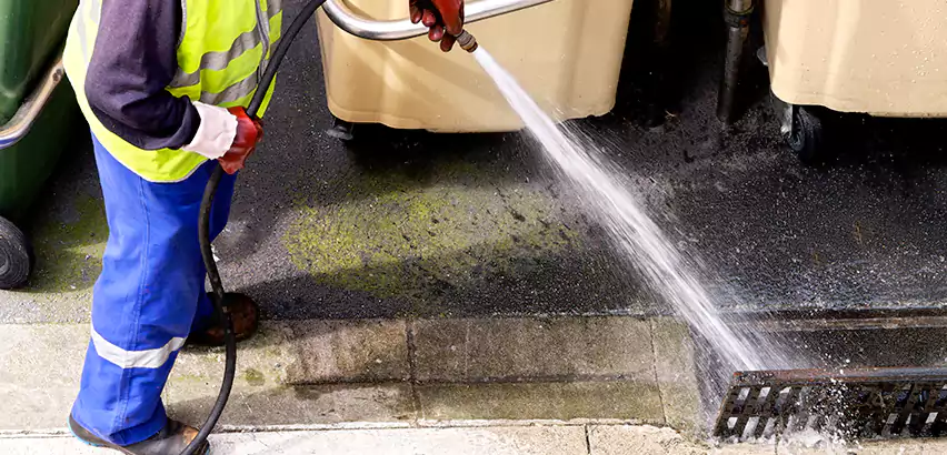 Storm Drain Jetting in Des Plaines
