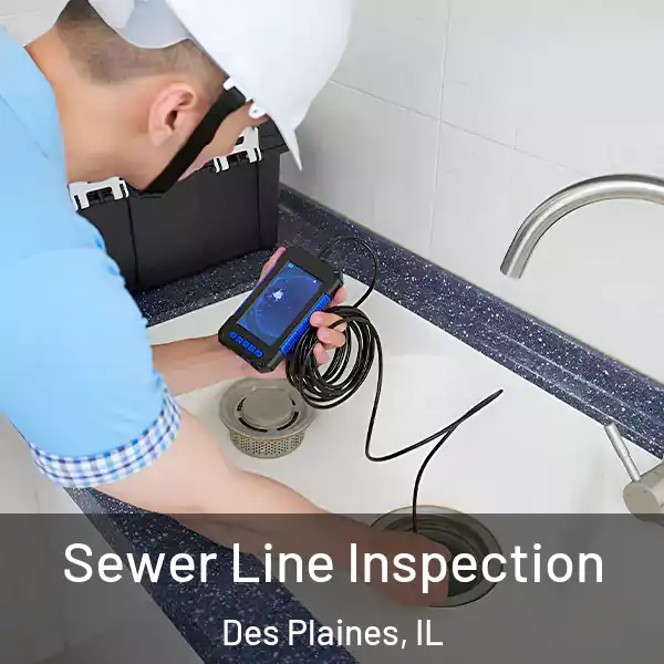  Sewer Line Inspection Des Plaines, IL