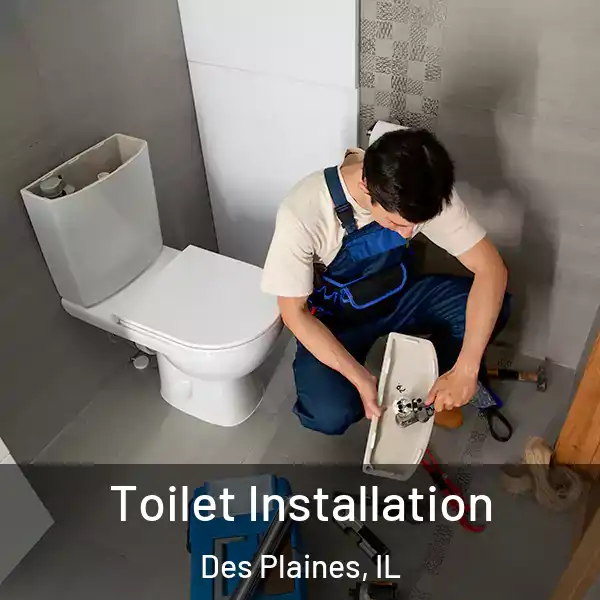  Toilet Installation Des Plaines, IL